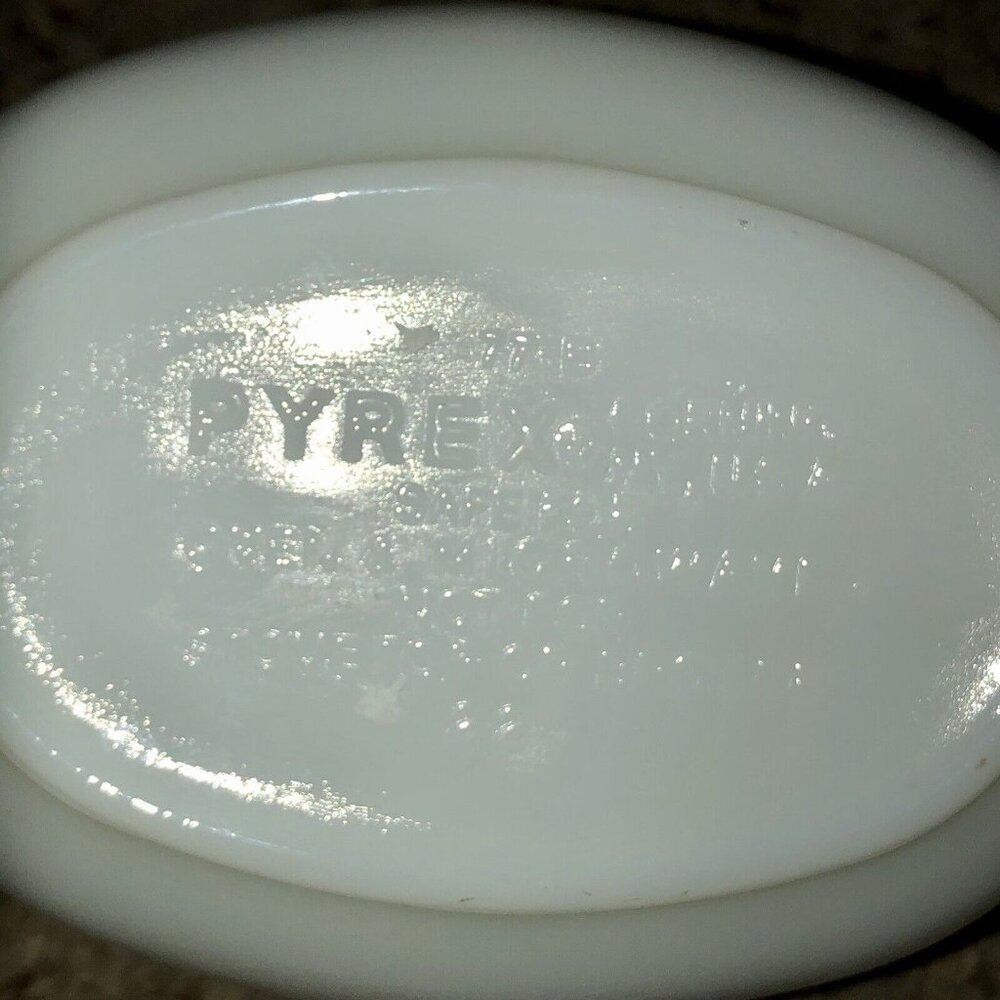 Vintage Pyrex Old Town Blue Gravy Boat Used Thanksgiving 70s - Picture 12 of 16